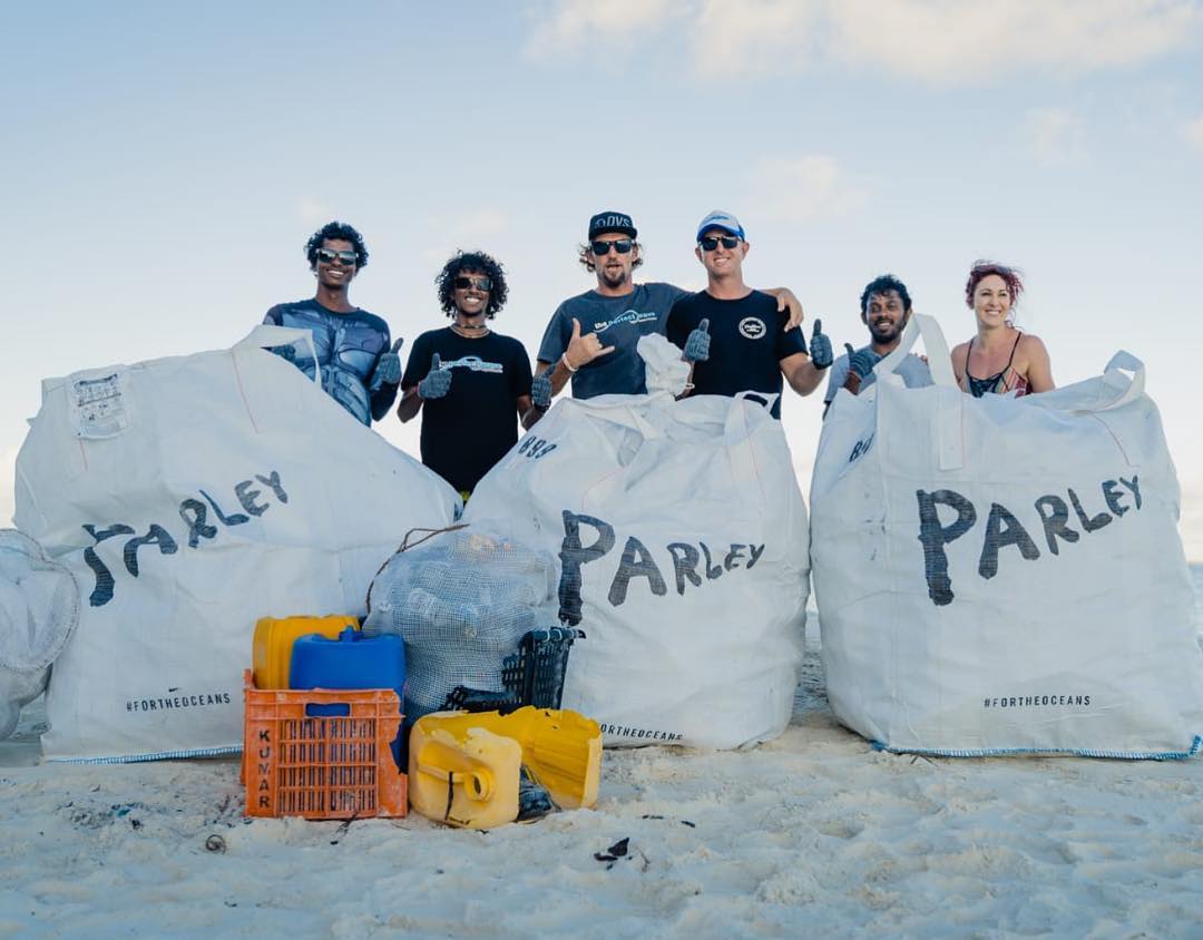 Parley Maldives community ocean cleanup