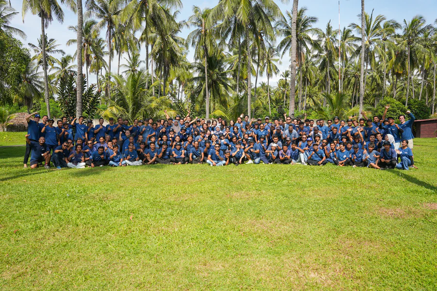 Sungai Watch river barrier cleanup in Bali