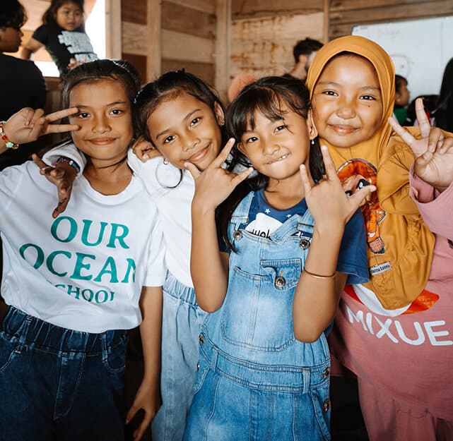 Our Ocean School classroom in the Mentawai Islands
