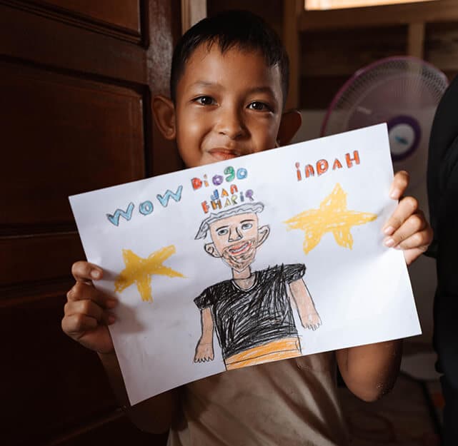 Our Ocean School students in Mentawai